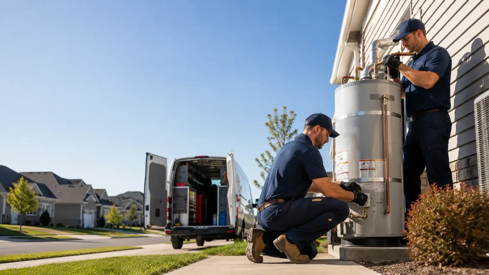 Water Heater Installation in Barnesville, PA